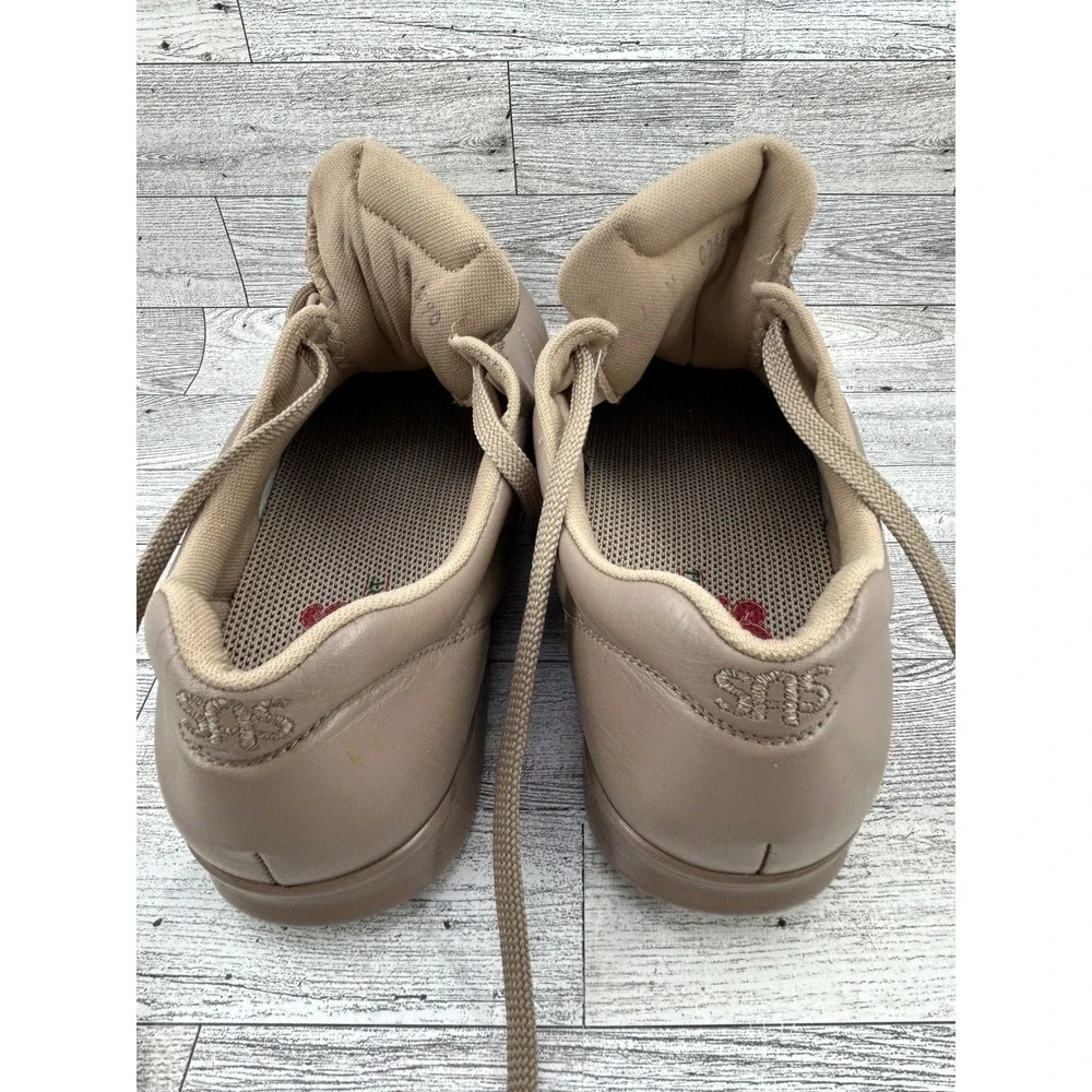 SAS Free Time Beige‎ Leather Comfort Walking Shoes Women's Size 11M